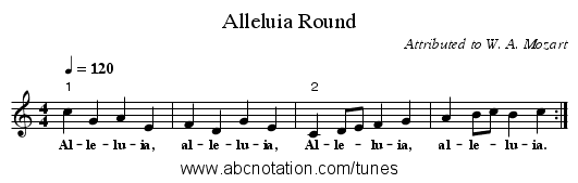 alleluia-round